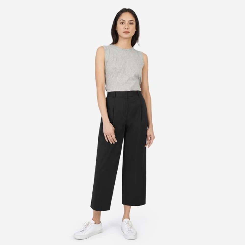 RESERVED! Everlane Twill Crop Pant - Size 4